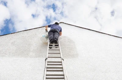 Peinture extérieure à Fontrailles — façades et ravalement